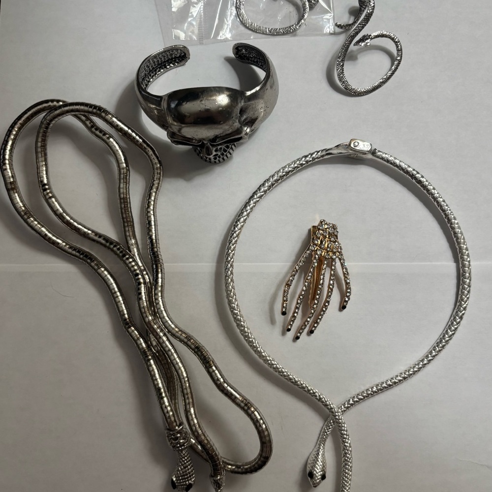 Goth Jewelry Lot